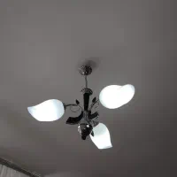 لوستر سالن سه شاخه ال ای دی Led