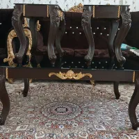 مبل ۷ نفره سالم به همراه سه میز عسلی
