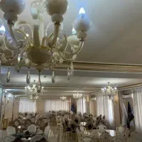 ۱۵ عدد لوستر نمایشگاه مبلمان با دیوار کوب