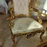 مبل امپراطور  ورق طلا نه نفره