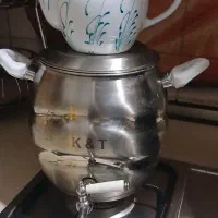 سماور گازی کف چدن