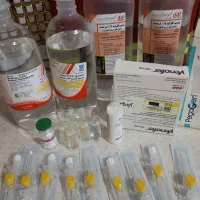 تزریقات وصل سرم آمپول ونوفر فرنجکت سلوویت پمپ درد