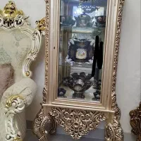 مینی بوفه چوبی  کنده کاری