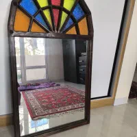 آیینه چوبی طرح سنتی