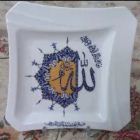 دیوارکوب چینی توس . بشقاب دیواری تزئینی