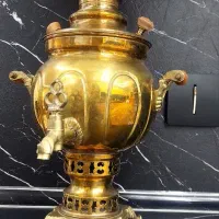 سماور ذغالی  و قوری