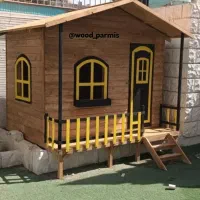 کانکس تمام چوب قابل جابه جایی نگهبانی