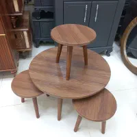 میز عسلی پایه چوب