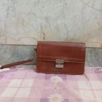 کیف دستی چرم طبیعی قدیمی