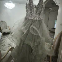 لباس شب مجلسی سنگدوزی کار دست
