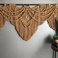 مکرومه بافی نخ اویز