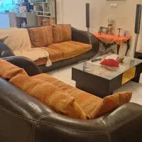 سلام مبلمان چوب و چرم و پارچه ترک
