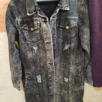 کت جین ذغالی