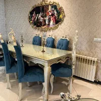 مبل و میز نهارخوری 8 نفره