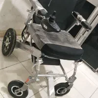 ویلچر برقی همراه چمدان شو