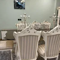 مبلمان و میز نهارخوری استیل