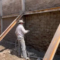 تخریب اجرا اصوالی سازه نگهبان و شاتکریت قیمت مناسب