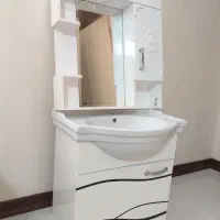 روشویی کابینتی دیواری بهمراه آینه باکس