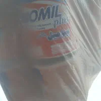قوطی شیر خشک خالی