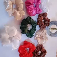 کش مو اسکرانچی ساتن