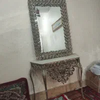 آینه کنسول طرح برنز