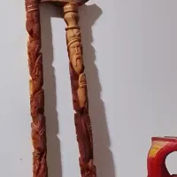 دوعددعصا رخ نشان  کاردست
