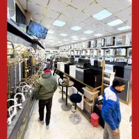 جهان ملزومات ساختمان //روشویی تکپایه کلی کابینتی