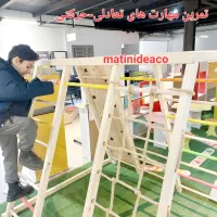 ادونچر چوبی برای خانه‌ بازی و مهدکودک