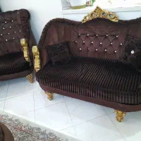 ست مبلمان و پرده