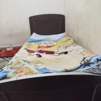 تخت یک نفره چوبی