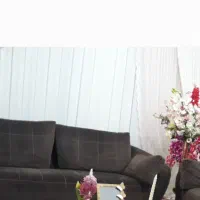 پرده حریر باکناره ها