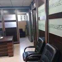 پارتیشن ترکیب چوب و شیشه