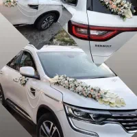 تزئین ماشین عروس ۸۰۰ هزار تومان