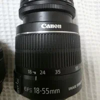 لنز دوربین عکاسی canon + کیف