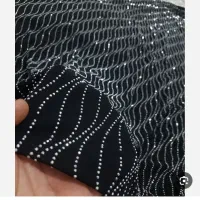 پرس نگین روی انواع پارچه