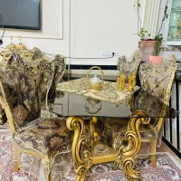 مبل هفت نفره با میز غذا خوری