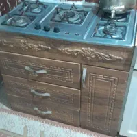 گاز پنج شعله کار کرده فقط دوشعله سالم میباشد