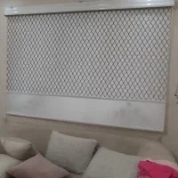 پرده زبرا دو مکانیزم طرح برجسته شاین ۲.۲۰ ×۱.۵۰