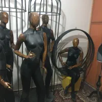 مانکن  چوب لباسی دست دو