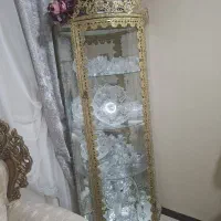 ویترین برنز ومیز تلویزیون طرح گل یه کار شیک