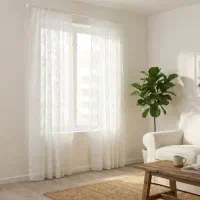 پرده توری ایکیا اصل ikea مدل ALVINE
