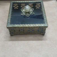 شکلات خوری و ۸ عدد قاشق استیل