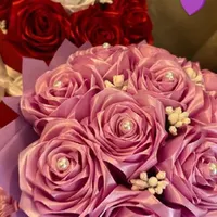 فروش گل‌های روبانی دست‌ساز با طراحی خاص و هنری