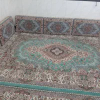 فرش فیروزه ای