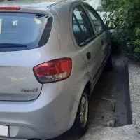 تیبا 2 نقره ای متالیک مدل 1395