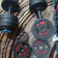 دمبل نو دوتا ده کیلویی متغیر