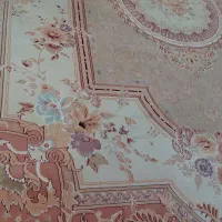 ست فرش ۱۲ متری ۹ و دو عدد بیضی شکل ۱۶۰و۱/۲۰و پادری