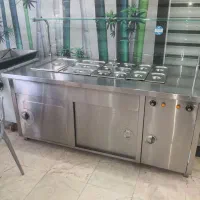 گاز چهار شعله صنعتی و کانتر گرم با بنماری