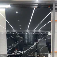 سرامیک مشکی ساده پولیش مونو کالر 120×60 پرسلان