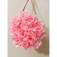 گل روبانی|گل مصنوعی|گناباد, |دیوار